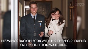 Prince William Visits Air Force Base Where He Earned His Wings with Then-Girlfriend Kate Middleton by His Side
