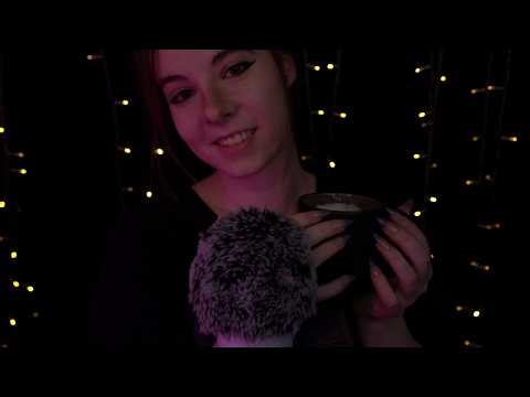 ASMR | have a Coffee with me - friendly whispering & soft spoken, casual, tapping