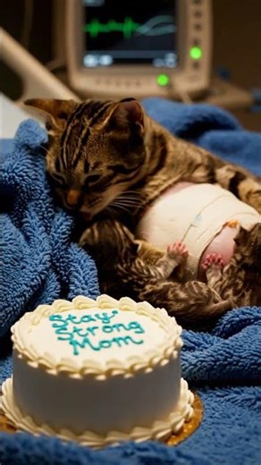 Cat Giving Birth Recovery – Sick Mother Birthday – Emotional Healing