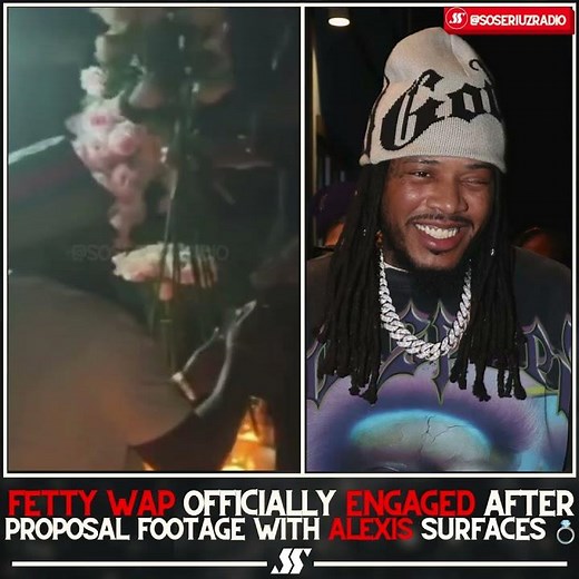 FETTY WAP PROPOSES TO ALEXIS 💍