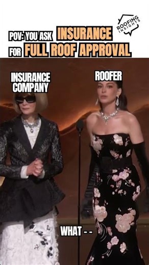 Insurance companies really said 🫠 #roofers #shorts