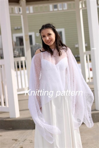 Knit Poncho Pattern Easy | Oversized Mohair Poncho | Beginner Friendly | Cozy Sweater Poncho Tutorial PDF - Etsy Australia