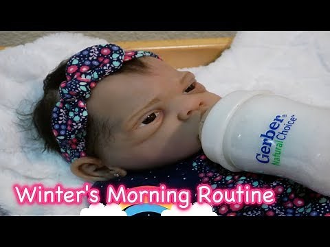 Silicone Baby Winter Show Season 3 Ep. 5 - My Morning Routine - All4Reborns