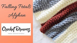 For the Visual Learners - How to work the stitch for my Falling petals Afghan I am still learning to take videos, so please let me know where I can improve the process. Written Pattern: https://crochetdreamz.com/crochet-afghan-pattern/ | CrochetDreamz