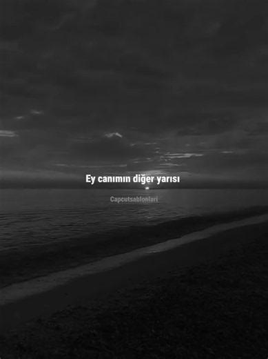 Ey Canımın Diğer Yarısı - Özledim Seni (16:40) هدوء 🖤🎧