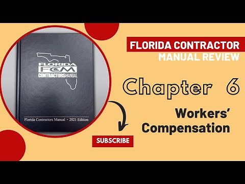 Florida Contractors Manual Chapter 6 Review for the Business and Finance Exam