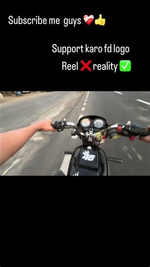 Subscribe me guys ❤️‍🩹👍 my youtube channel support karo fd logo reel ❌reality ✅ #splender