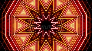 Infinite Trippy Tunnel Neon Lights. VJ 3D Good Music Video Background for Partying Red and Pink Nuances Infinite Patterns Stock Footage - Video of decorative, glow: 234857402
