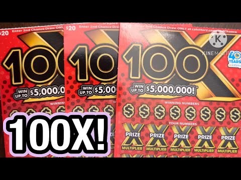 100X! CA Scratchers
