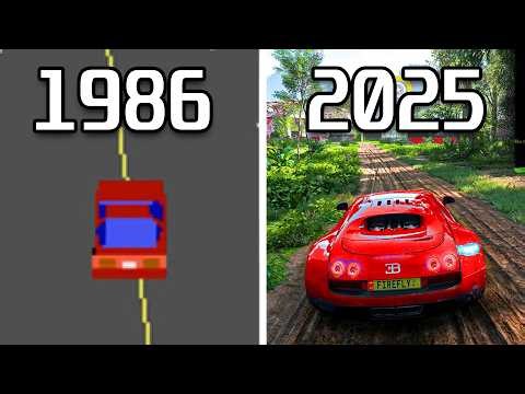 Evolution of Driving in Open World Games (1986-2025)