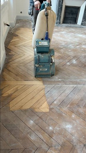 Ponçage de Parquet, pointe d’Hongrie ￼