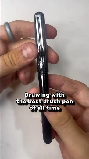 Pentel Pocket Brush ✍🏼 What’s your favorite art supply ever? 💭⤵️ Let’s all share in the comments!