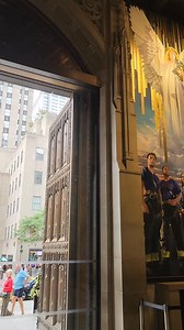 The new mural in the narthex of St Patrick's Cathedral in New York is stunning. Beautiful in design, execution and, most of all, theme. It highlights the immigrant past and present of the city, and features Catholic heroes like St. Kateri Tekakwitha, St. Frances Xavier Cabrini, Blessed Pierre Toussaint and Servant of God Dorothy Day. A separate panel honors firefighters, police officers and rescue workers. And there is over all this, images from the Apparitions of Our Lady of Knock, a nod to the