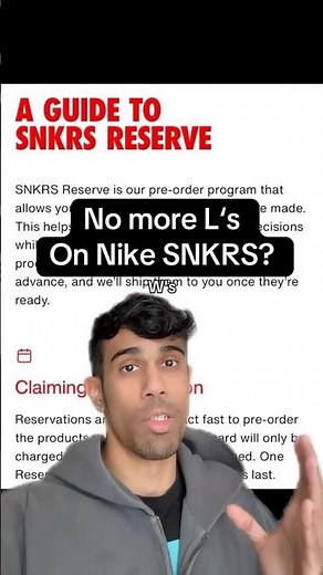 SNKRS Reserve- W's for everyone on SNKRS app?