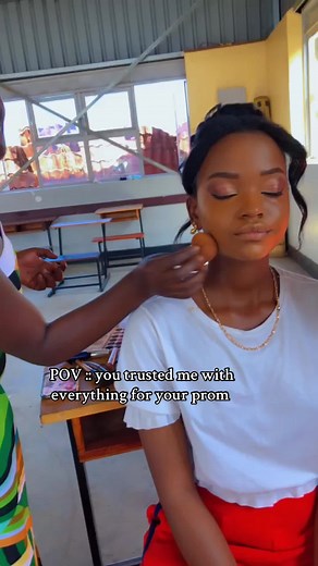 Essie Glamz makeup and hair on TikTok