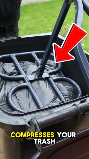 93K views · 534 reactions | This incredible trash compactor is a game-changer for every home. By compressing waste, it maximizes space, allowing you to fit more trash between pickups. Keep your yard tidy, save time, and reduce hassle effortlessly. credits: @ tradesupplyco @ GARBageFamilyShow #HomeOrganization #SmartLiving #EcoFriendly #reelsvideo #viralvideo | Tech Reels | Facebook