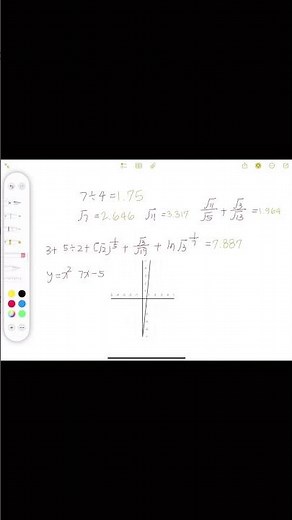 iPadOS 18 Taschenrechner - Math Notes Rechner: Mehr als nur eine Taschenrechner App #mathnotes