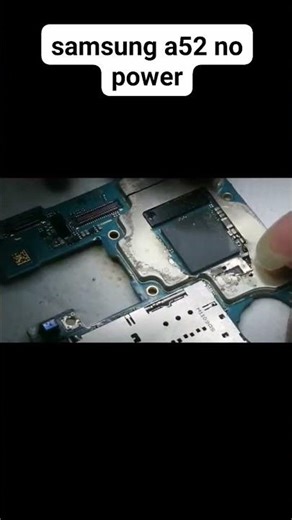 samsung a52 no power solution #repair #subscribe #followme