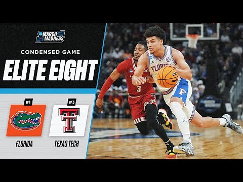 Florida vs. Texas Tech - Elite Eight NCAA tournament extended highlights