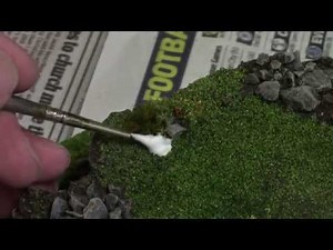 Working with diorama tufts (Tajima1) on your wargames scenery