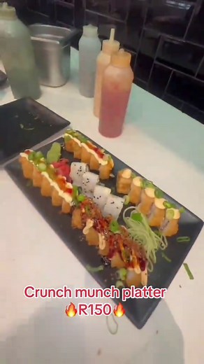 Nuri Sushi: Best Crunch Munch Platters in Cape Town