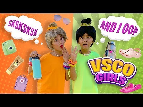 Becoming The Ultimate VSCO Girl For a Day - Miss Mom Vlogs with Lloyd // GEM Sisters