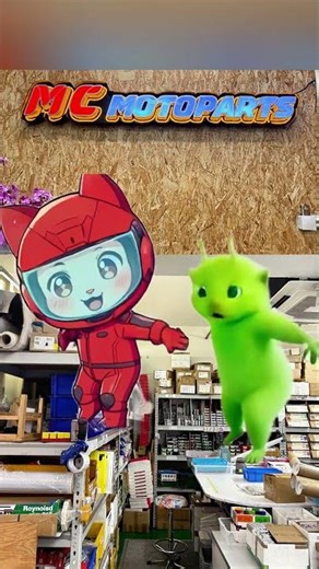 An MC rider, an alien cat, and a dance nobody expected — best crossover ever.