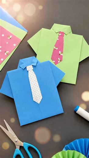 The coolest DIY Father's Day card ✂️👔