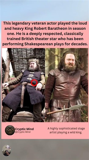 King Robert Baratheon is An Elite Classical Legend in Real Life! 👑🎭