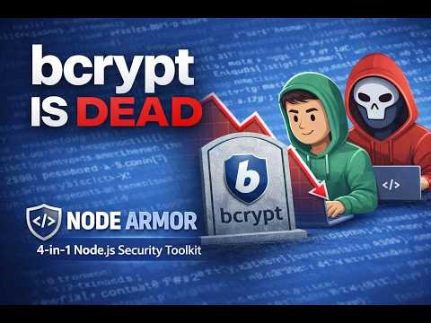 Why bcrypt Is Not Enough in 2026 — And What We Use Instead || NODEARMOR
