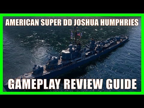 USS Joshua Humphreys US American Destroyers World of Warships Review