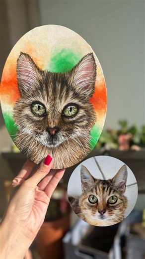 Peinture Acrylique Chien & Chat : L'Histoire de Fidji et Moon
