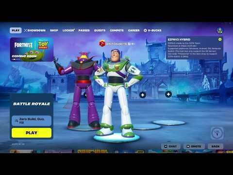 Toy Story X Fortnite Locker Early Access