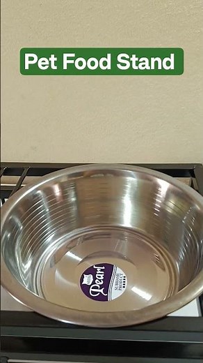 Pet Feeder for Dogs & Cats | Dog Bowl Stand | Dogs food stand with water and food