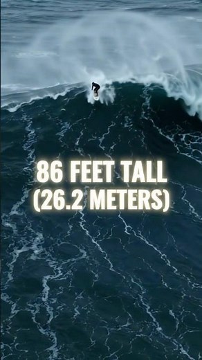 Riding an 86-Foot MONSTER WAVE 🌊🤯
