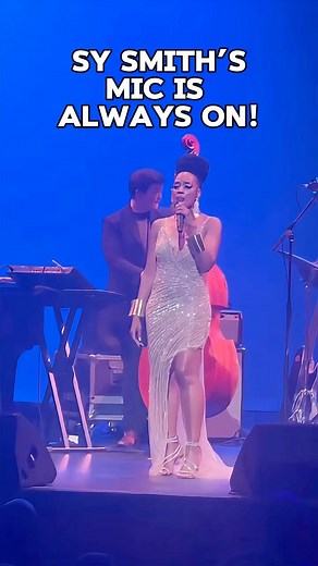 5K views · 439 reactions | Sy Smith… Human singer. Have mic. Will travel. 殺 | Sy Smith | Facebook