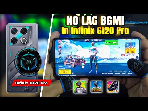 INFINIX GT 20 PRO BGMI TEST | 120 FPS TEST BGMI 4.3 NEW UPDATE
