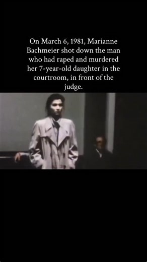 Homo Curious Sapiens(Curious Humans) on Instagram: "In 1981, inside a German courtroom, Marianne Bachmeier did the unthinkable. During the trial of the man accused of raping and killing her seven year old daughter, Bachmeier stood up and shot him. The act shocked Germany and the world, turning a courtroom into the center of a national debate. Her actions forced society to confront painful questions about justice, grief, and the limits of the legal system. While the killing was illegal, public op