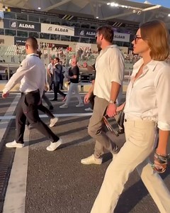 Liam Hemsworth on Instagram: "Had an awesome day at #AbuDhabiGP ! Walking the grid before the race was wild! Big thanks for having us all. Looking forward to the next one! ☝️"