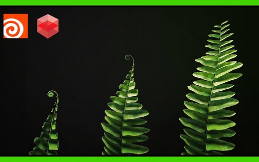 【特效】制作 植物生长 动画_Houdini教程