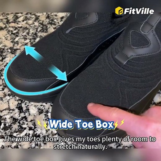 FitVille Step Ease Slip-On Walking Shoes Review | Best Wide Toe Box Shoes for Arthritis & Bunions?