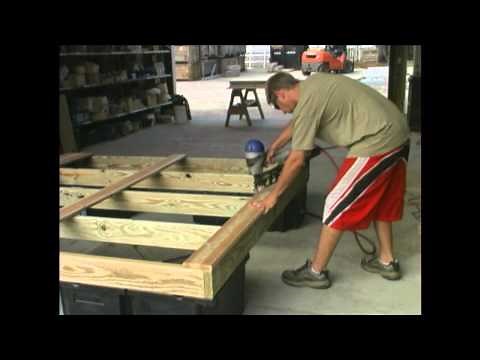 Building a Swim Raft.wmv #buildaraft #raft #buildafloatingdock