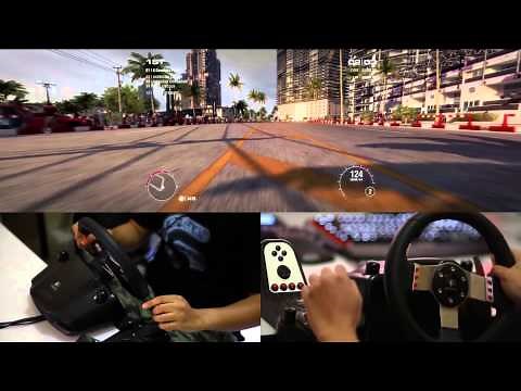 GRID 2 : Logitech G27 + Eyefinity Setup