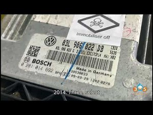 Autel IM508 Read VW EDC17 Security Pin Code & CS on Bench