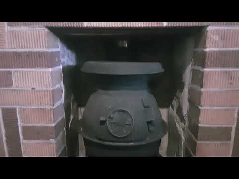 KLONDIKE pot belly wood heater by MASPORT