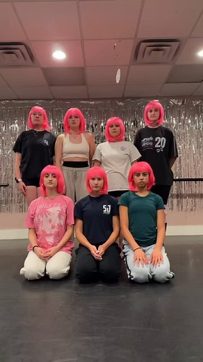 Behind the scenes of the bobs 🩷🪩 #dancers #dancestudiolife #competitiondancer #happyfeetdancestudio #dance | Happy Feet Dance Studio