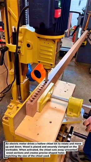 MODERN MORTISER MACHINE - CREATE ULTRA-PRECISE WOOD JOINERY HOLES!
