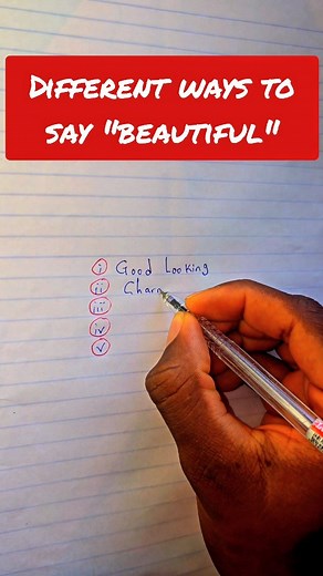 Different ways to say "beautiful" | Tutor Precious