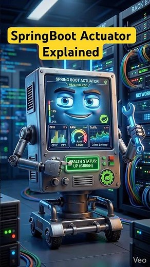 Spring Boot Actuator Explained🤖#shorts