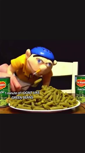 I think Jeffy doesn't like green beans... #fyp #jeffy #blowthisup #sml #foryoupage